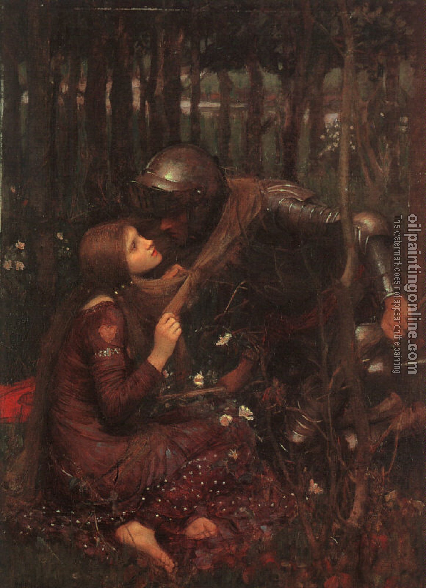 Waterhouse, John William - La belle dam sans mercie